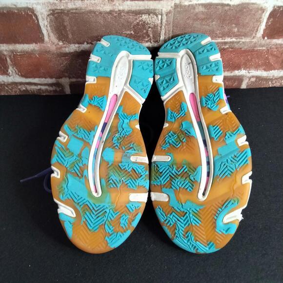 ASICS Shoes Womens Size 9 SALES SAMPLE Gel-VolleyCross Rare Pink Running - Picture 7 of 9